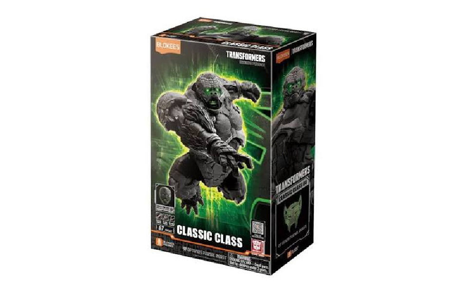 Blokees Model Kits - Transformers (Model Kit)  71144 - Classic Class(CC) 04 - Optimus Primal Beast  （Luminous Eyes）
